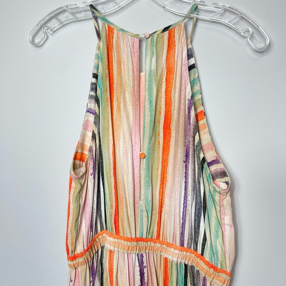 Anthropologie Blank London Gallery Row Edinburgh Striped Wide Leg Jumpsuit S - Picture 8 of 16